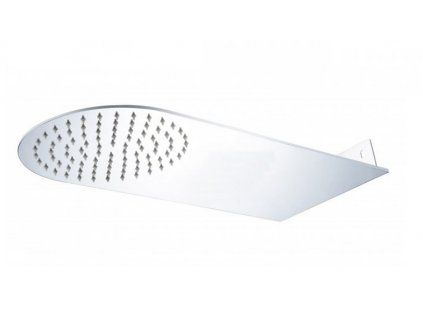 Besteco Hlavová sprcha slim Plus, 48x22 cm,  kulatá chrom
