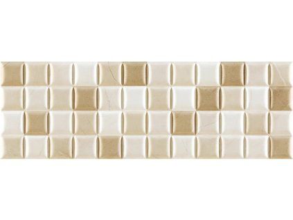 EBS Gravel Dekor Obklad, imitace kamene, reliéfní RLV, Moka lesklý, 20x60 cm