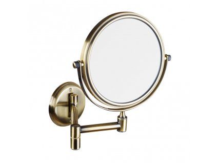 BEMETA RETRO Kosmetické Zrcátko, oboustranné, bronz