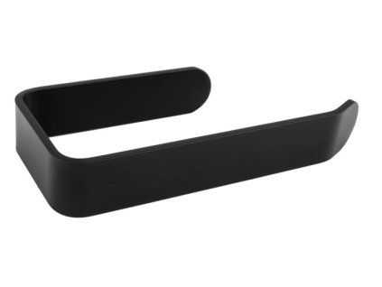 drzak toaletniho papiru na nalepeni 3m 16x8x3 cm cerna barva