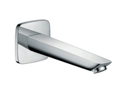 Hansgrohe Logis vanový výtok, vyložení 19,5 cm, chrom 71410000