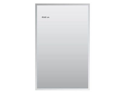 Obdélníkové Zrcadlo s Fazetou (Bez Rámu), Více Rozměrů (např. 50x70 cm, 60x80 cm), Elegantní Bezrámový Design, Kód 711-256