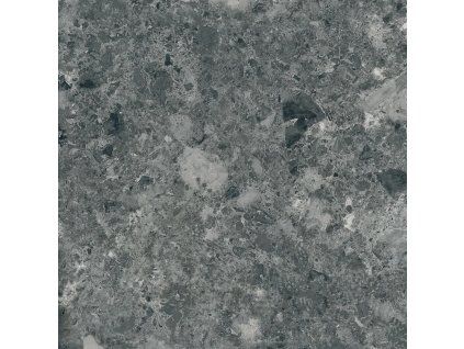 RAKO Atacama DAK62122 černá dlažba imitace kamene 60x60 cm detail struktury a rektifikované hrany