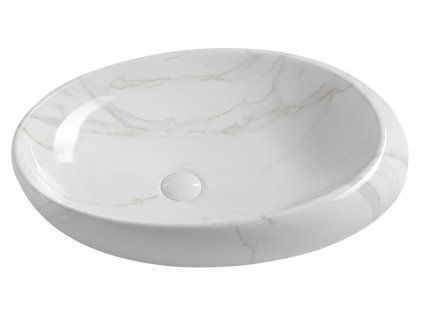 Keramické umyvadlo 68x16,5x44 cm, carrara MM317