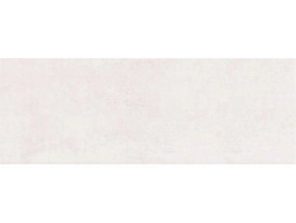 EBS Elis Blanco 25x70 cm bílý matný obklad hladký povrch do koupelny detail