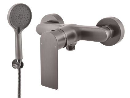 metal grey sprchový set