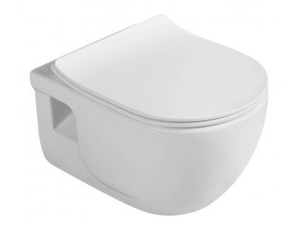 Závěsné WC BRILLA CLEANWASH s bidetovou sprškou, rimless, bílé (100612)