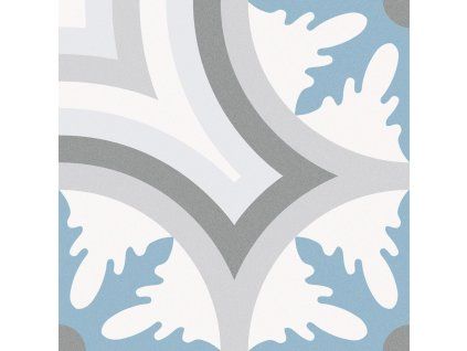 Designová dekorová dlaždice Barcelona Mar Decor 25x25 cm modrá oceán