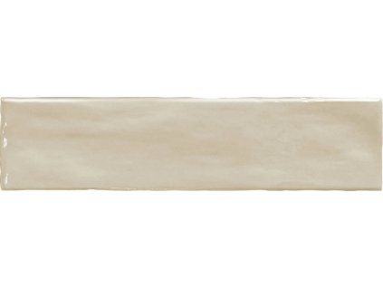 Lesklý obklad cihlička béžová Zen Bone 7,5x30 cm v kuchyni