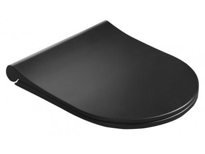 WC Sedátko slim Avva duroplast soft close, easy take 100787-110,  černá matná