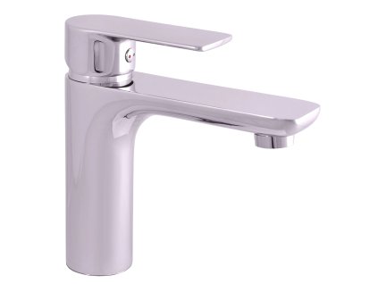 Úsporná umyvadlová baterie VLTAVA ECO VTE428.5 v chromovém provedení