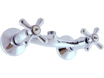 Besteco - Sprchová nástěnná baterie MK181, horní vývod, chrom