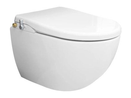 Závěsné WC Urban Rimless, vč. bidetovacího softclose sedátka, bílé