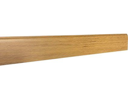 EBS Vinwood soklová lišta Teak detail exotického dřevodekoru a profilu