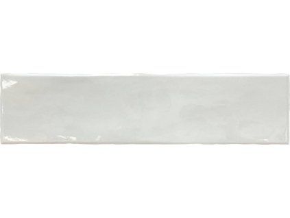 Lesklý obklad cihlička šedá Zen Gris 7,5x30 cm v koupelně