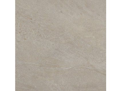 Čtvercová rektifikovaná gresová dlažba Rockford Beige 60x60 cm.