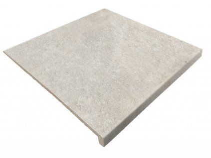 Keros Redstone Grey 33x33 cm šedá schodová dlažba s drážkami protiskluz R11 detail povrchu