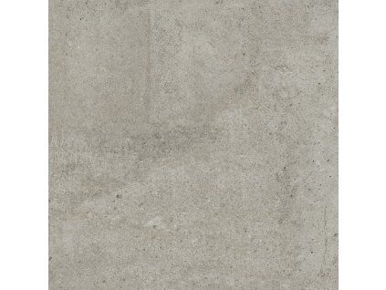 Detail textury a povrchu světle šedé gresové dlažby Kontext v imitaci betonu 60x60 cm