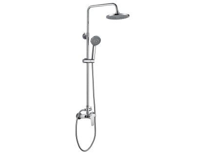 Besteco - Sprchový sloup Lotta, nástěnný systém, chrom