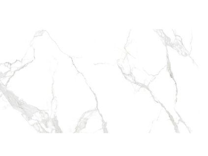 Dlažba bílý mramor Marmix Statuario Emil 60x120 cm lesklá rektifikovaná