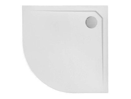 Čtvrtkruhová sprchová vanička ASCO (Varianta Rozměr A - 80 cm, Rozměr B - 80 cm)