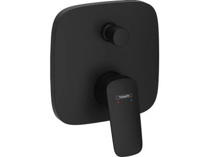 Hansgrohe Logis páková podomítková sprchová baterie, černá matná  71405670