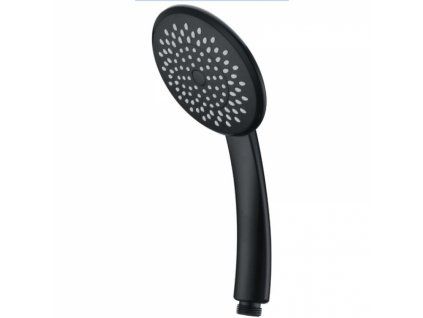 Besteco ruční sprcha, Kulatá Ø 10,3 cm, 1-Polohová, černá