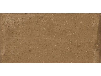Oranžovo-hnědá matná dlažba imitace terakoty EBS Ilcotto Terra 30x60 cm v rustikální kuchyni