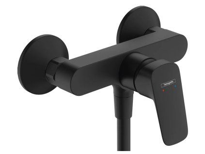 logis sprchova baterie nastenna black