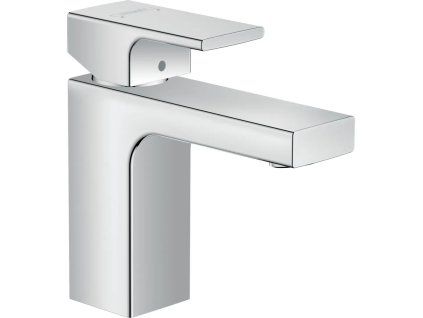 Páková umyvadlová baterie HANSGROHE Vernis Shape 100 s úspornou technologií EcoSmart a odtokovou soupravou, kód  71569000
