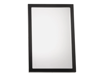 Výklopné zrcadlo Help 40x60 cm, černý rám