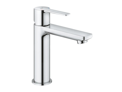 Designová umyvadlová baterie GROHE Lineare New v chromu s odtokovou soupravou a úspornou technologií, kód 23106001