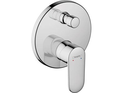 Podomítková sprchová baterie Hansgrohe Vernis Blend s přepínačem v lesklém chromu