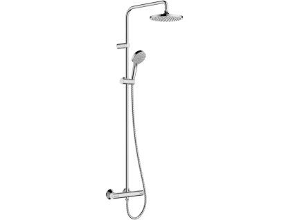 HANSGROHE Vernis Blend chromový sprchový systém s termostatickou baterií a technologií QuickClean, kód 26276000