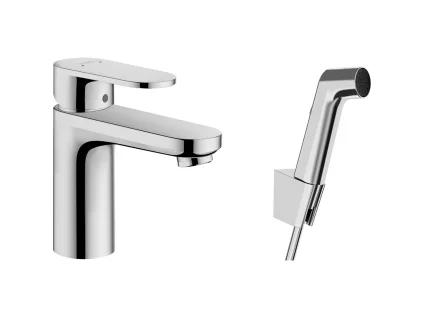 Hansgrohe umyvadlová baterie VernisBlend s bidetovou sprškou, chrom