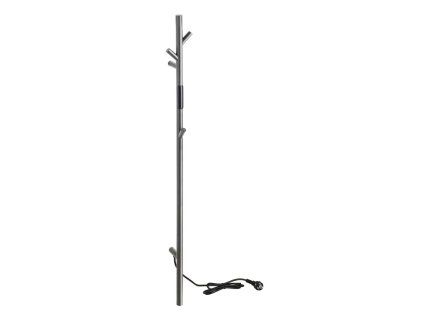 Elektrický sušák ručníků 1180 mm, tyč, 30W, nerez, grafitová mat