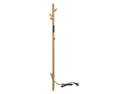 Bemeta Elektrický sušák ručníků 1180 mm, tyč, 30W, nerez, zlatá, mat