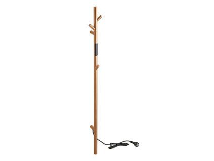 Bemeta Elektrický sušák ručníků 1180 mm, tyč, 30W, nerez, měděná zlatá, mat