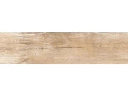 Dlažba imitace dřeva Rako Saloon bílo-šedá 20x80 cm v obývacím pokoji
