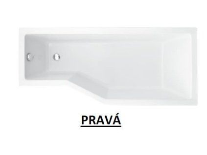 asymetricka vana este