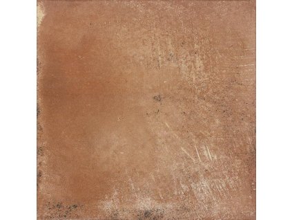 RAKO VIA DAR34713 hnědá rustikální dlažba 30x30 cm imitace cotto detail struktury