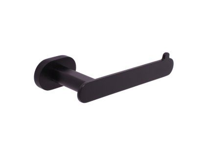 3354 rovny drzak toaletniho papiru schwarz cerny mat
