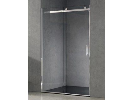 Sprchové dveře Belver 130×195 cm, chrom, čiré sklo