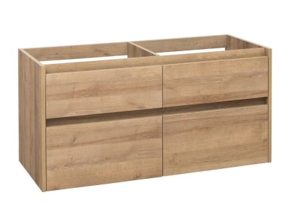 Koupelnová skříňka pod umyvadlo DUOMO 121x46 cm Dub Riviera