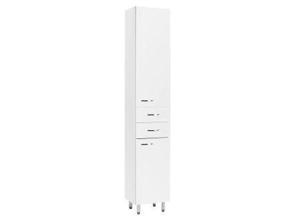 Koupelnová vysoká Skříňka K-PLUS 35x194x29 cm bílá