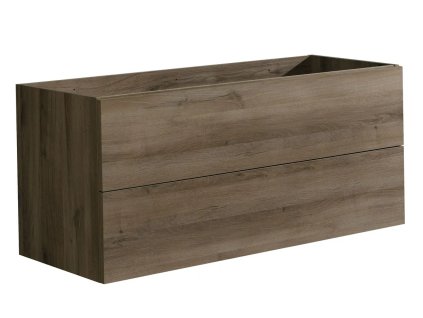Koupelnová skříňka Kuba Dub Halifax pod umyvadlo 121x46x53 cm