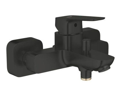 Grohe Professional Cubeo Vanová nástěnná baterie s přepínačem, černá matná 1018132430