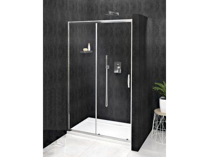Gelco Sigma Simply Sprchové dveře posuvné 110 cm, chrom/čiré sklo, kód:GS1111
