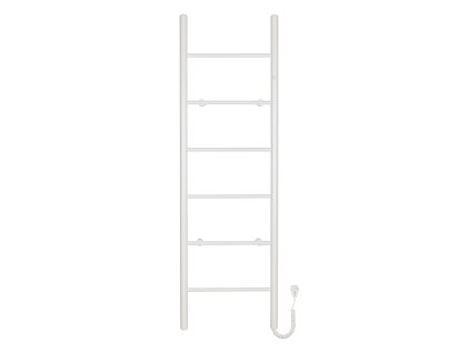Úzký elektrický sušák na ručníky 40x112 cm v bílé matné barvě, Kód: ES40160W