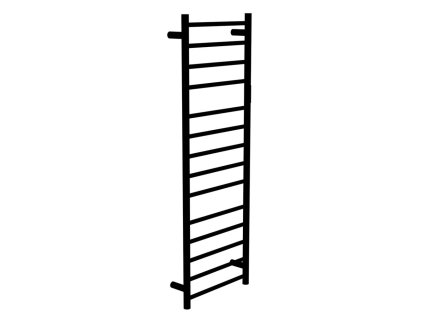 Elektrický sušák ručníků 450x1320mm, 180W, nerez, černá, Kód:704151050